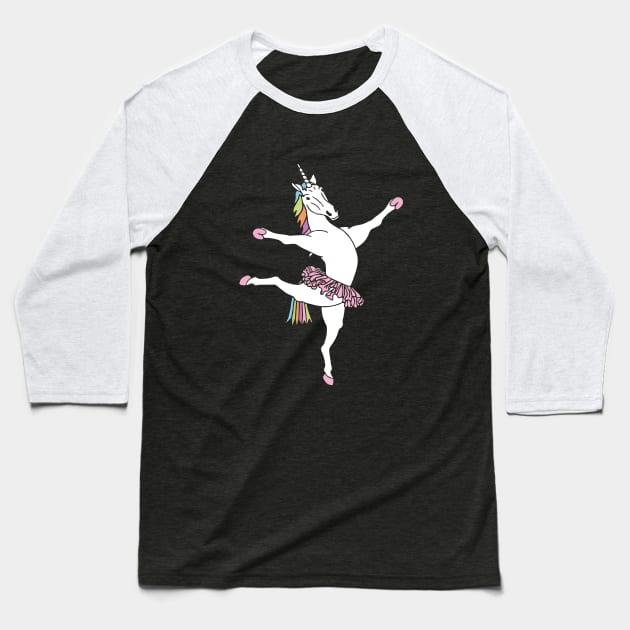 Tht Dance Unicorn T Shirts Baseball T-Shirt by huepham613